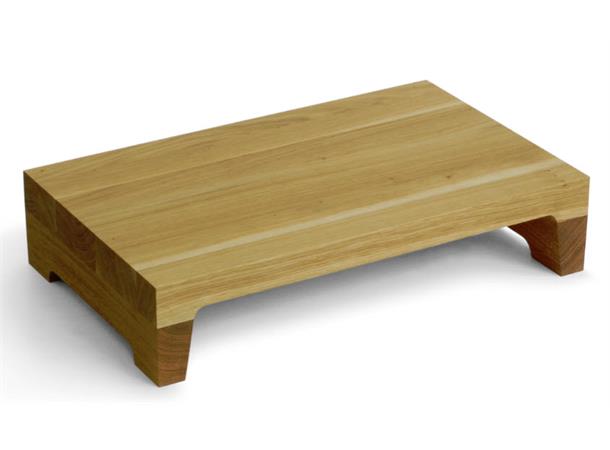 Buffetblokk L 530x325x115mm Eik Heltre - Næringsmiddelgodkjent